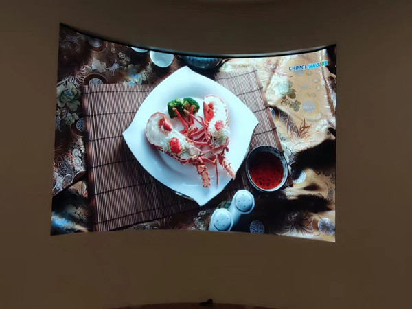 岑巩室内P2.5弧形LED屏